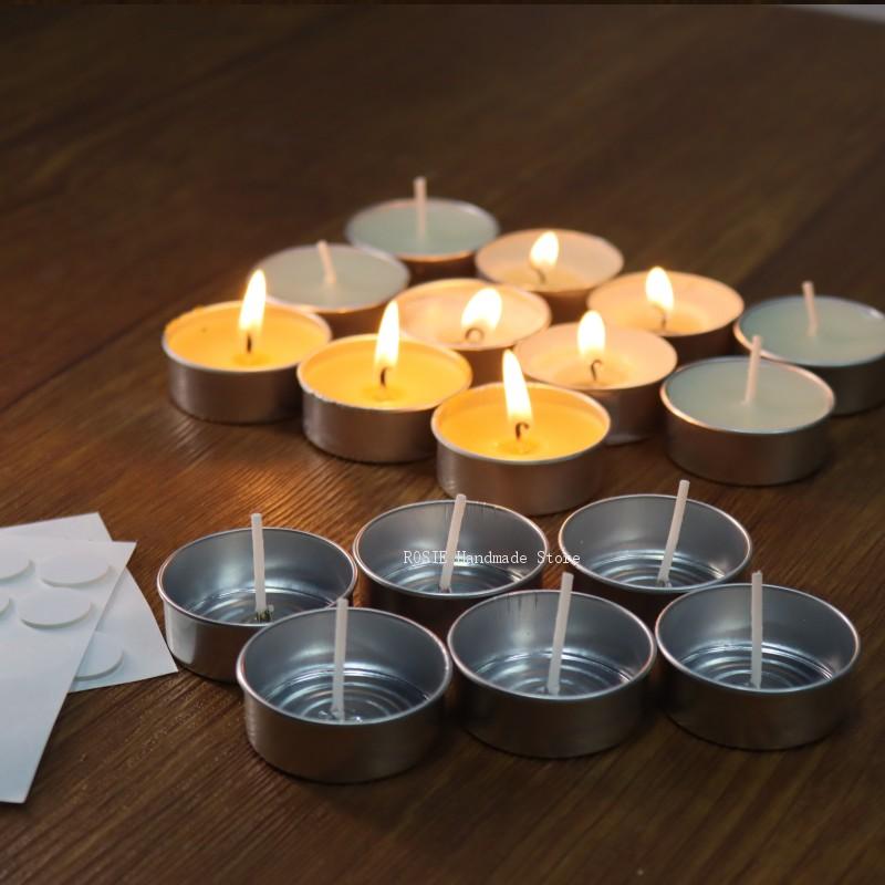 Empty Tea Wax Circular Aluminu - Candle Supplies Storage 评论和价格