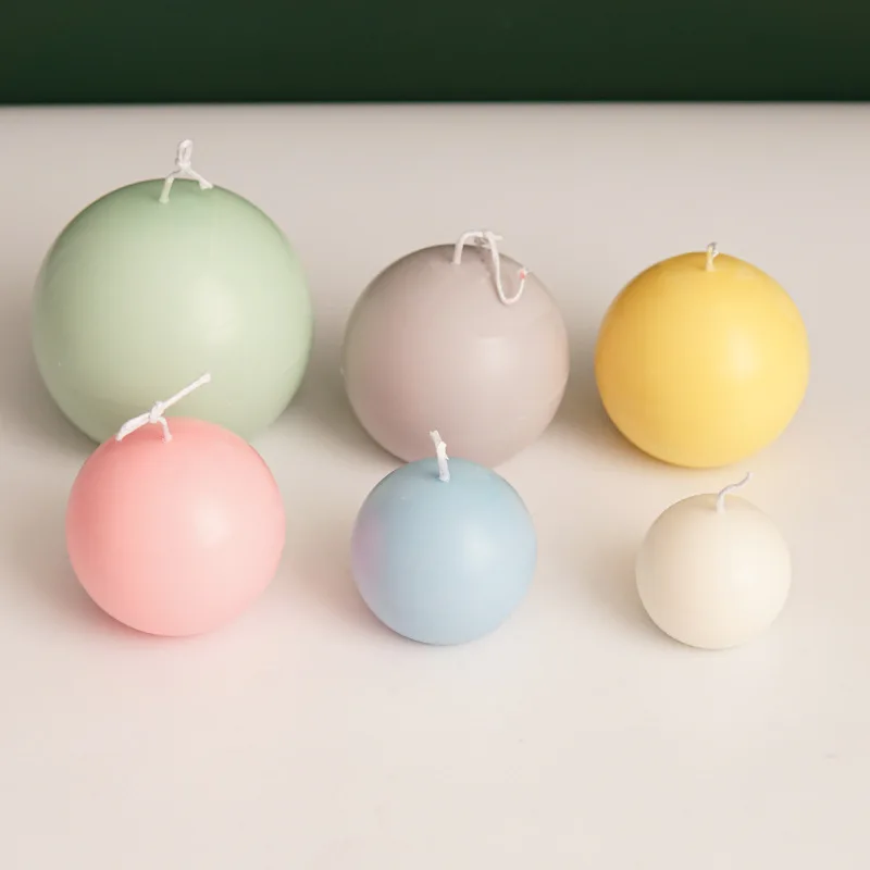5-8cm Spherical Candle Plastic - Candle Supplies Storage 评论和价格