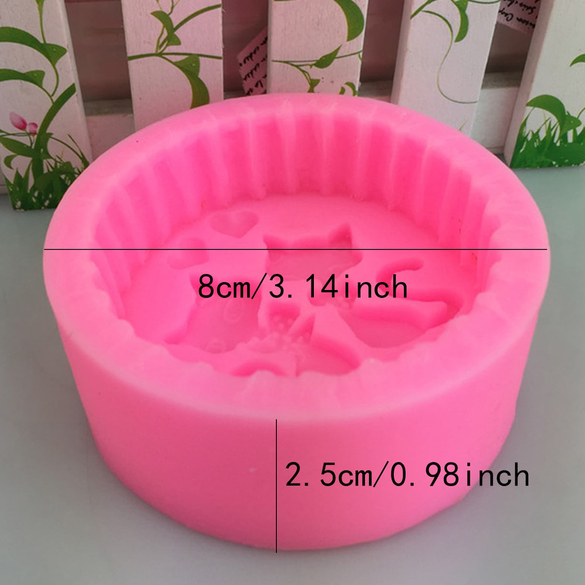 1-Piece Silicone Cat Soap Mold - Candle Supplies Storage 评论和价格