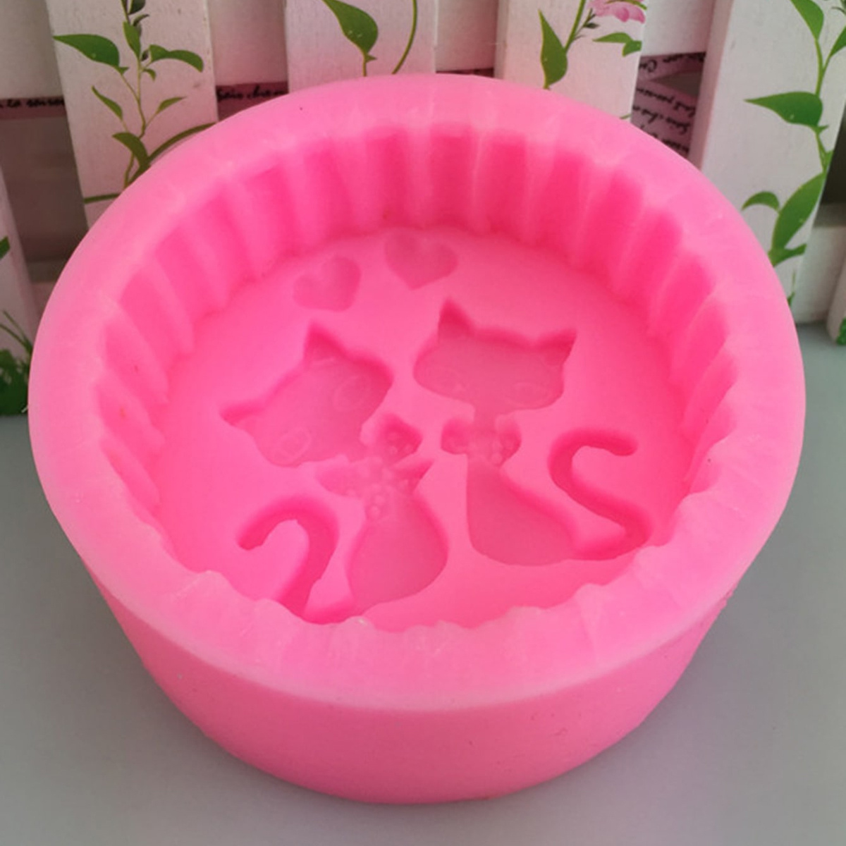 1-Piece Silicone Cat Soap Mold - Candle Supplies Storage 评论和价格