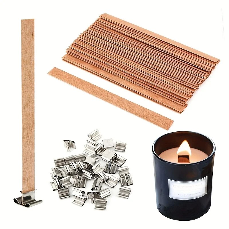 30pcs High Quality Wooden Cand - Candle Supplies Beeswax 评论和价格