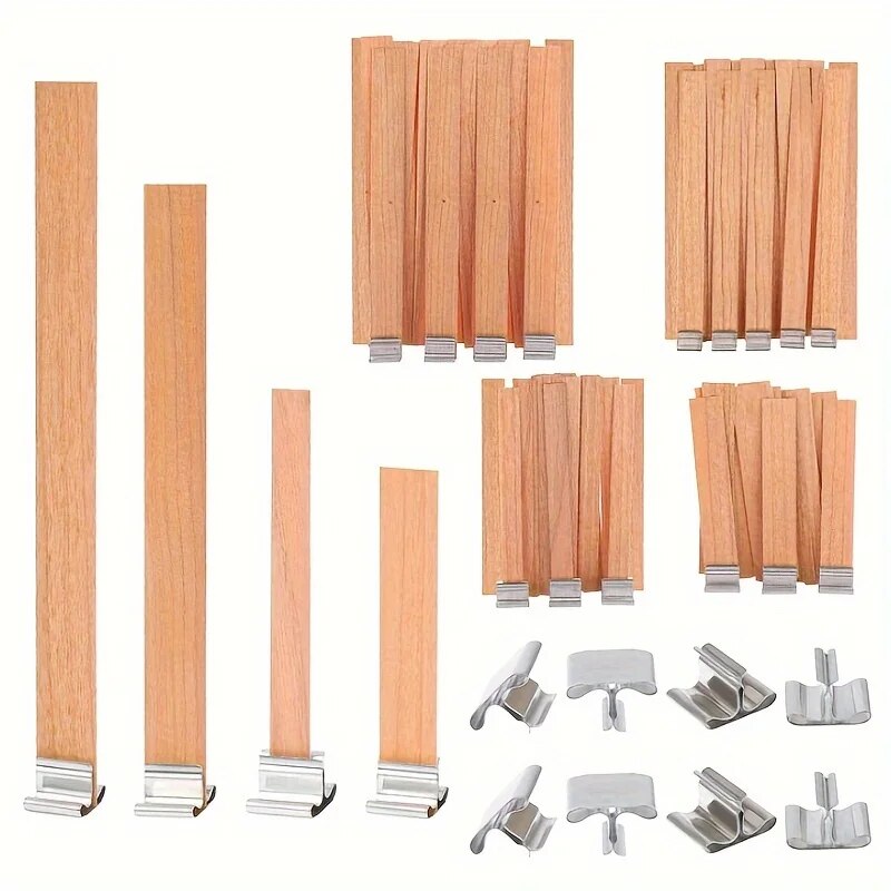30pcs High Quality Wooden Cand - Candle Supplies Beeswax 评论和价格