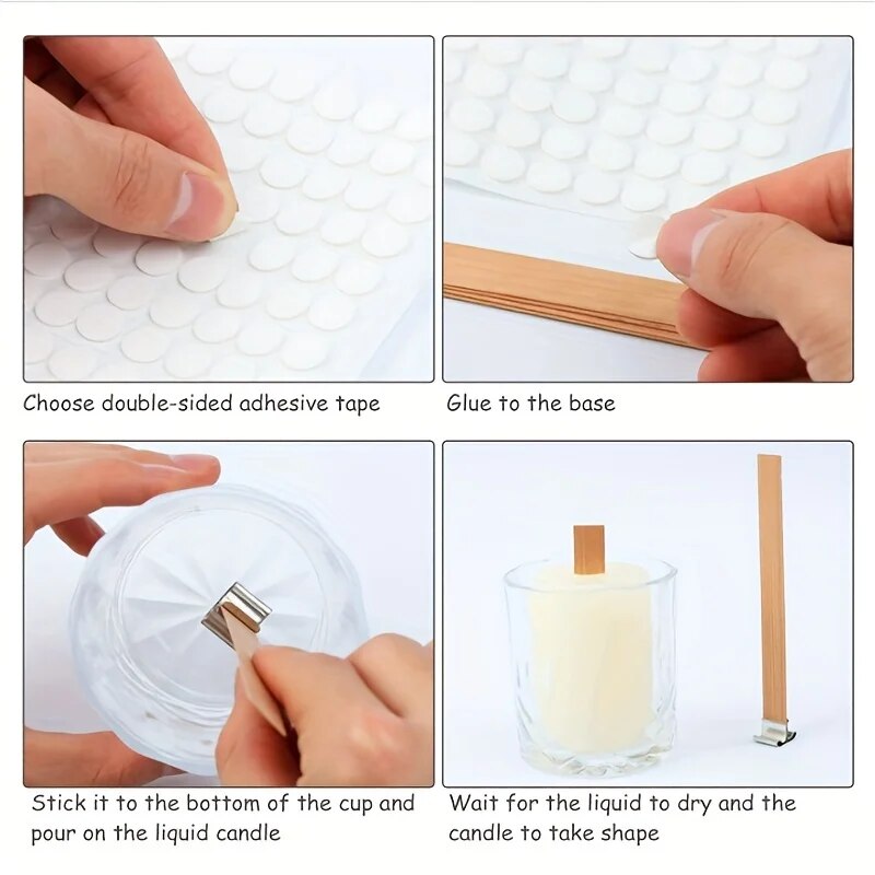 30pcs High Quality Wooden Cand - Candle Supplies Beeswax 评论和价格