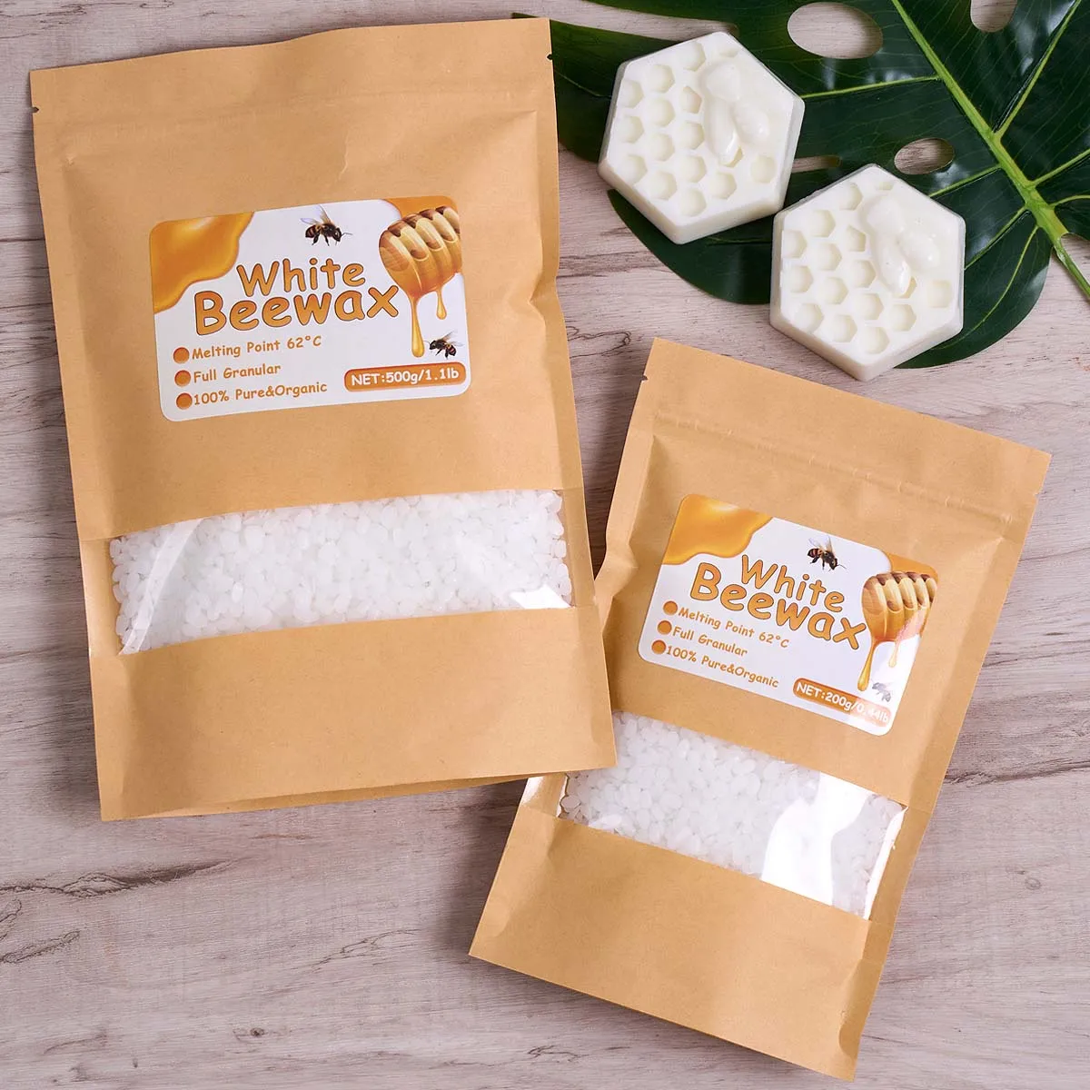 500g White Beeswax DIY Candle  - Candle Supplies Beeswax 评论和价格