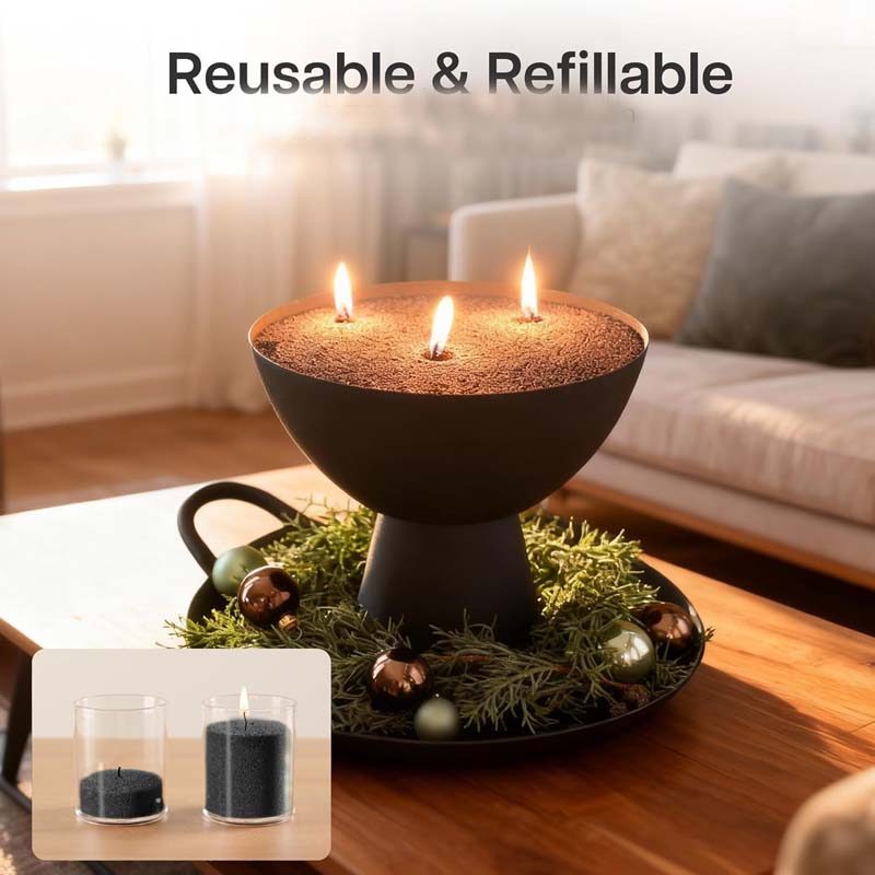 Black Candle Sand with Wick, 2 - Candle Supplies Storage 评论和价格