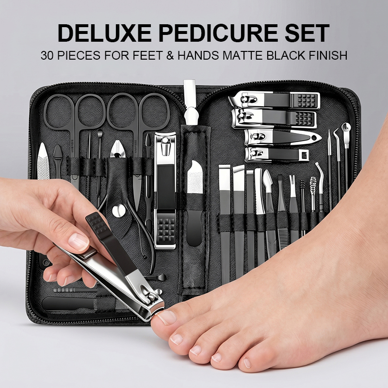 30PCS Manicure Set Pedicure Ki - Candle Shop 评论和价格